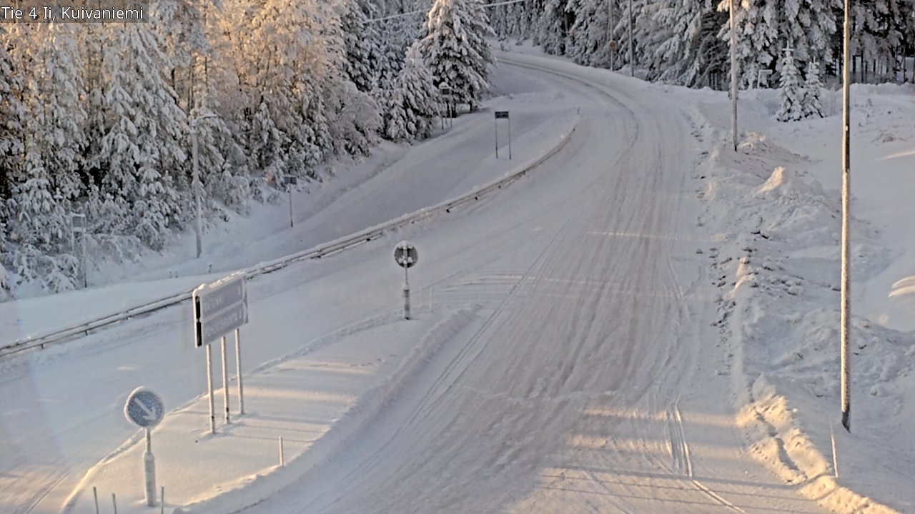 Weather Camera Image Road 4 Ii, Kuivaniemi, Ii, Pohjois-Pohjanmaa