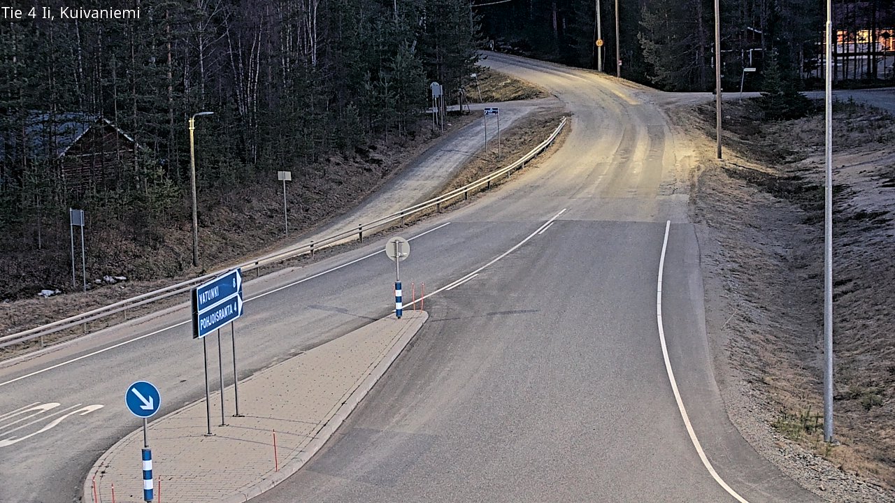 Weather Camera Image Road 4 Ii, Kuivaniemi, Ii, Pohjois-Pohjanmaa