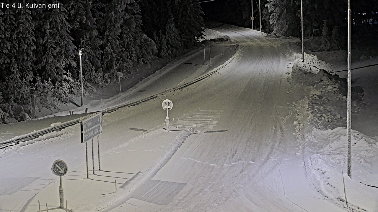 Weather Camera Image Road 4 Ii, Kuivaniemi, Ii, Pohjois-Pohjanmaa
