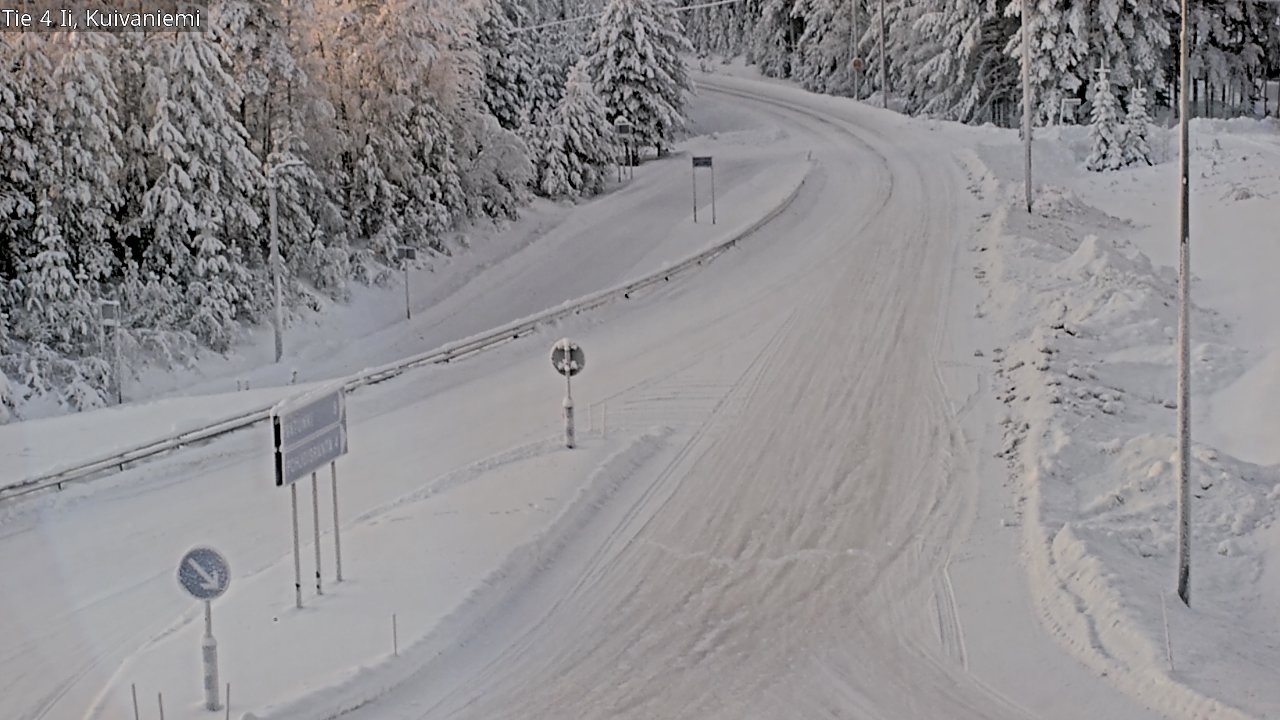 Weather Camera Image Road 4 Ii, Kuivaniemi, Ii, Pohjois-Pohjanmaa