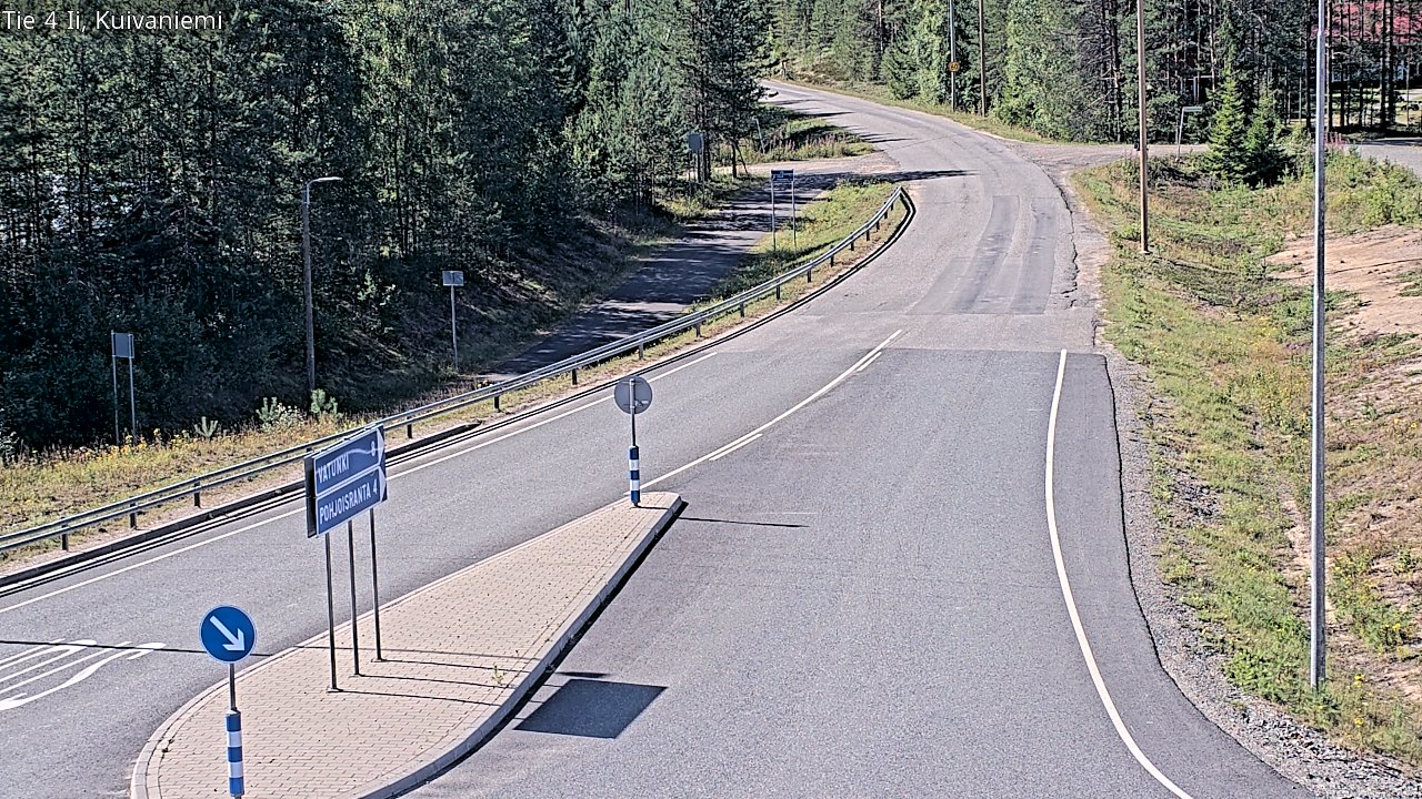 Kelikamerat Kuva Tie 4 Ii, Kuivaniemi, Ii, Pohjois-Pohjanmaa