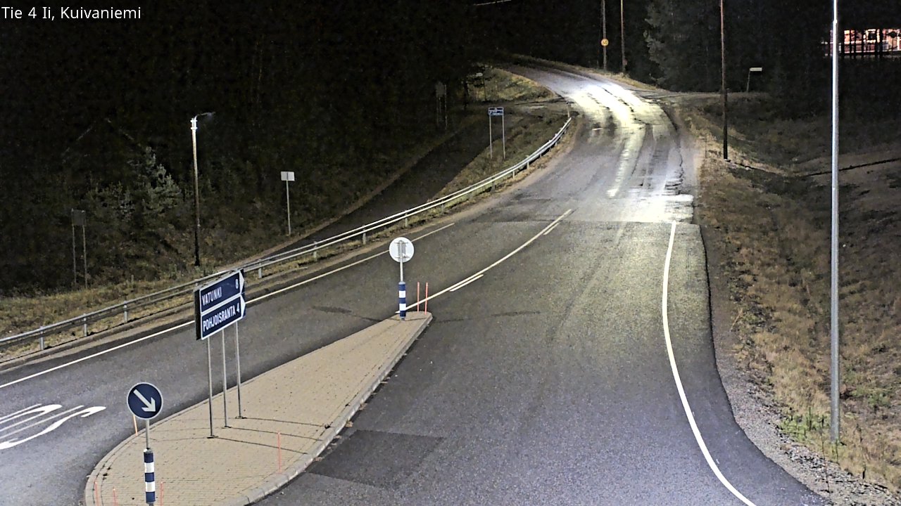 Kelikamerat Kuva Tie 4 Ii, Kuivaniemi, Ii, Pohjois-Pohjanmaa