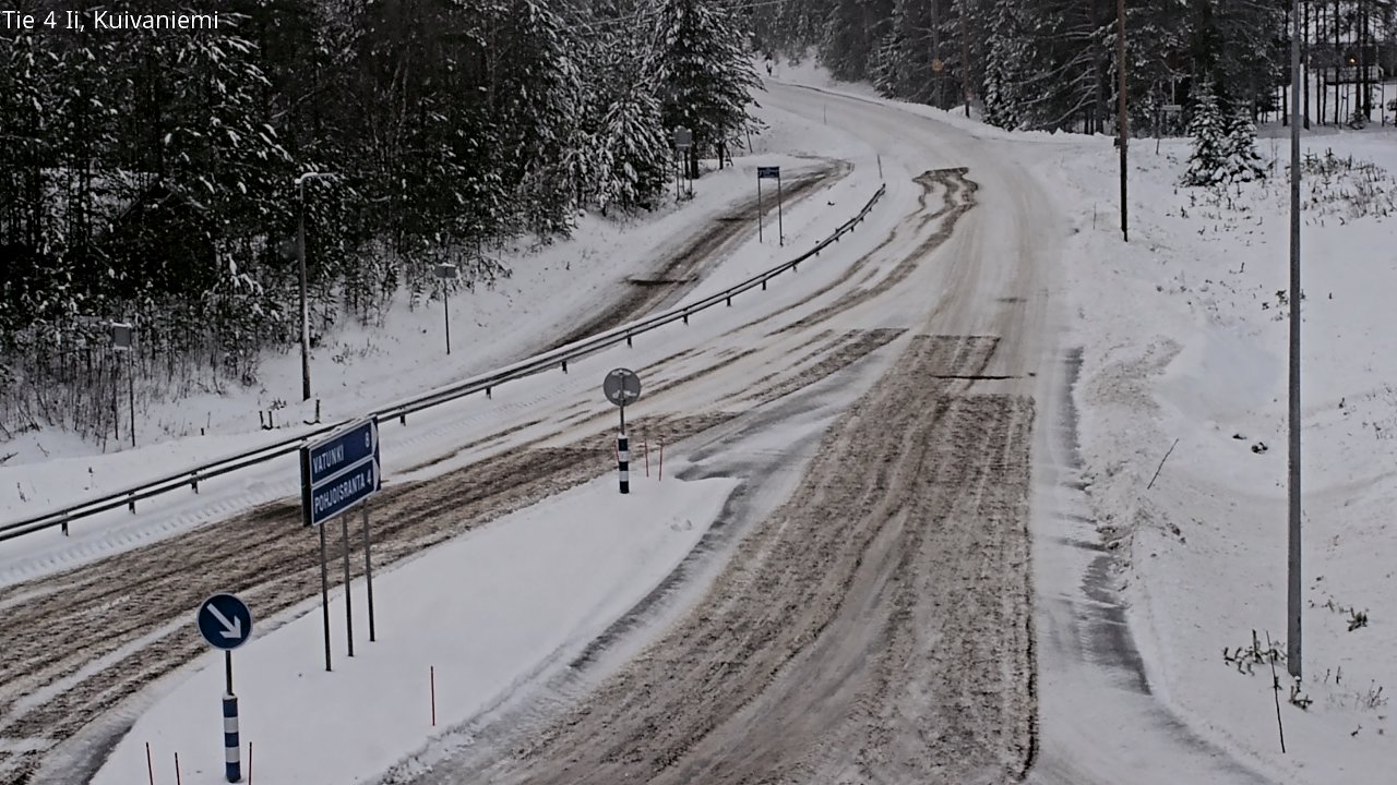 Weather Camera Image Road 4 Ii, Kuivaniemi, Ii, Pohjois-Pohjanmaa