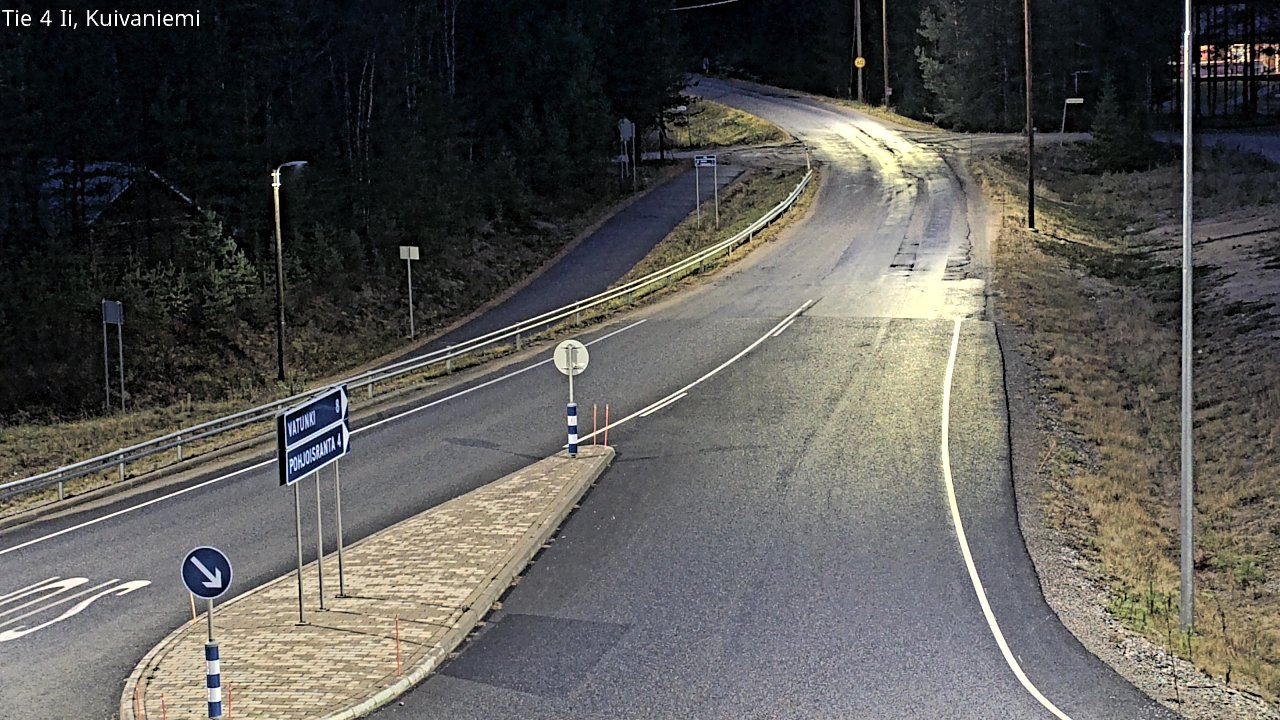 Kelikamerat Kuva Tie 4 Ii, Kuivaniemi, Ii, Pohjois-Pohjanmaa