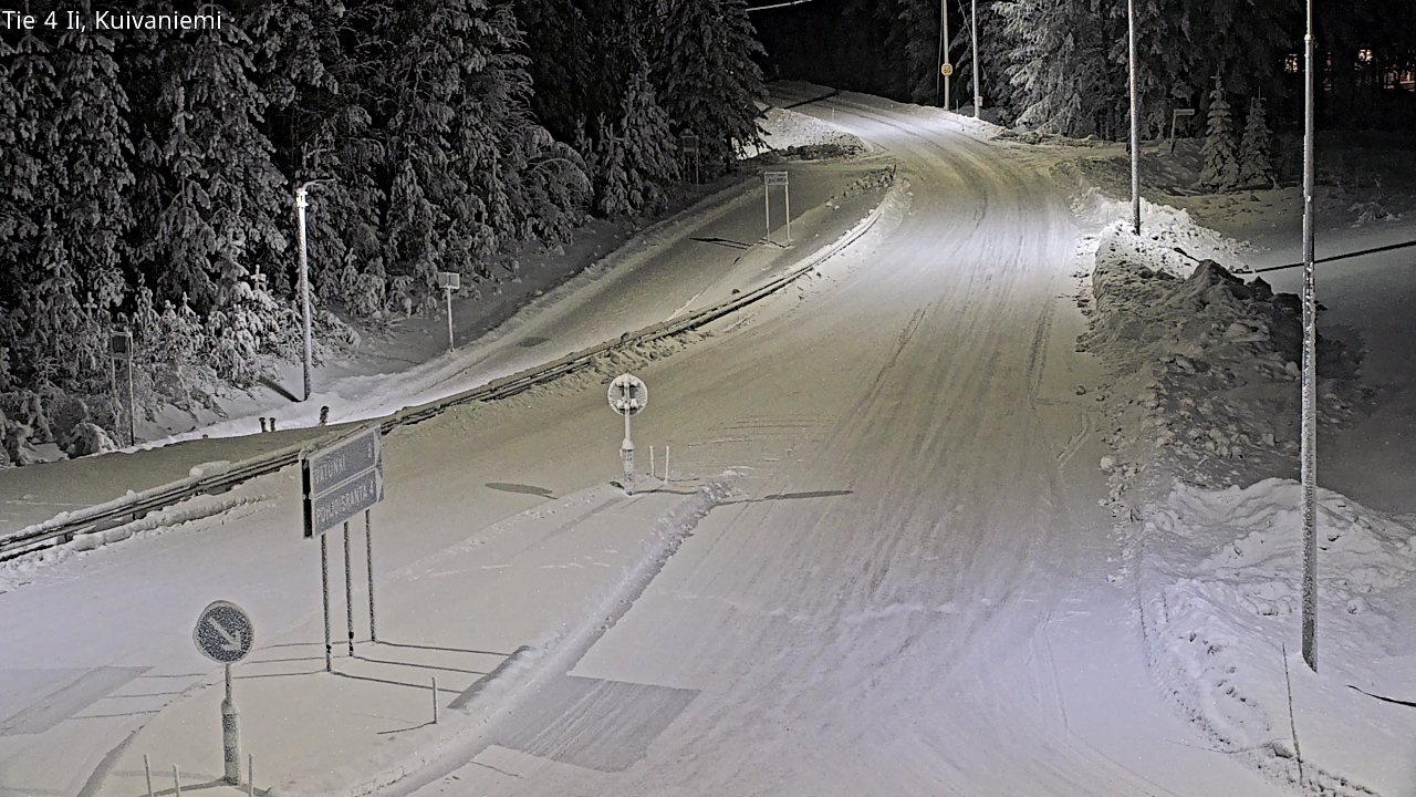 Weather Camera Image Road 4 Ii, Kuivaniemi, Ii, Pohjois-Pohjanmaa
