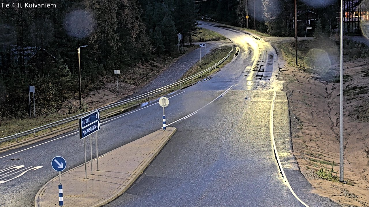 Weather Camera Image Road 4 Ii, Kuivaniemi, Ii, Pohjois-Pohjanmaa