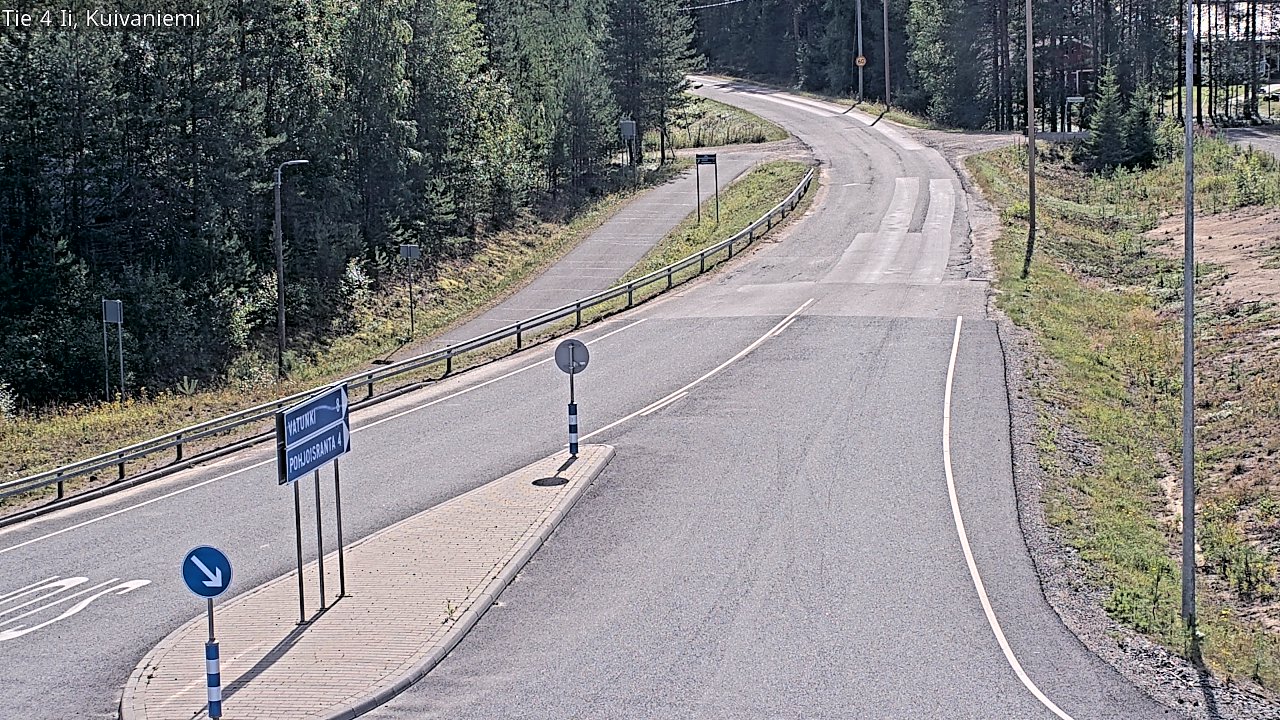 Weather Camera Image Road 4 Ii, Kuivaniemi, Ii, Pohjois-Pohjanmaa