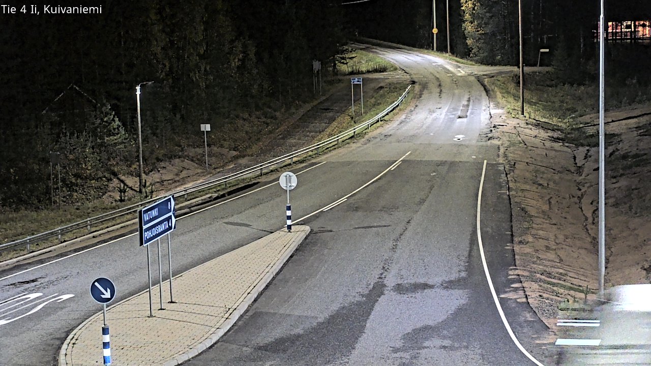 Weather Camera Image Road 4 Ii, Kuivaniemi, Ii, Pohjois-Pohjanmaa