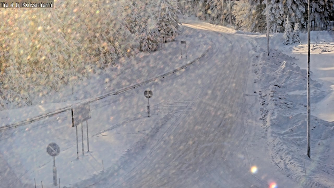 Weather Camera Image Road 4 Ii, Kuivaniemi, Ii, Pohjois-Pohjanmaa