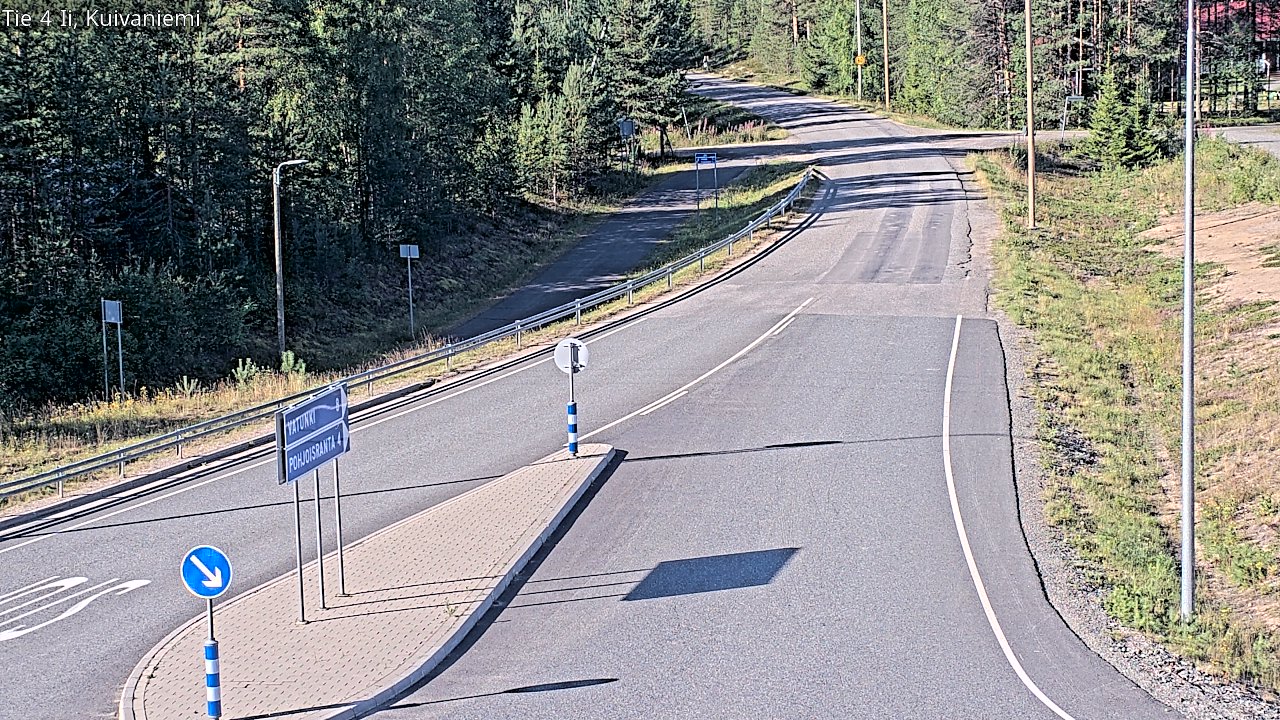 Kelikamerat Kuva Tie 4 Ii, Kuivaniemi, Ii, Pohjois-Pohjanmaa