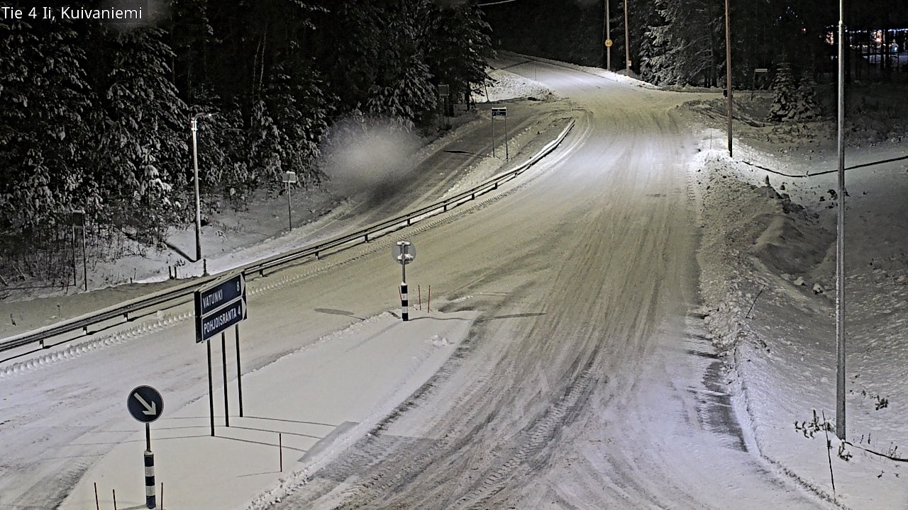 Kelikamerat Kuva Tie 4 Ii, Kuivaniemi, Ii, Pohjois-Pohjanmaa