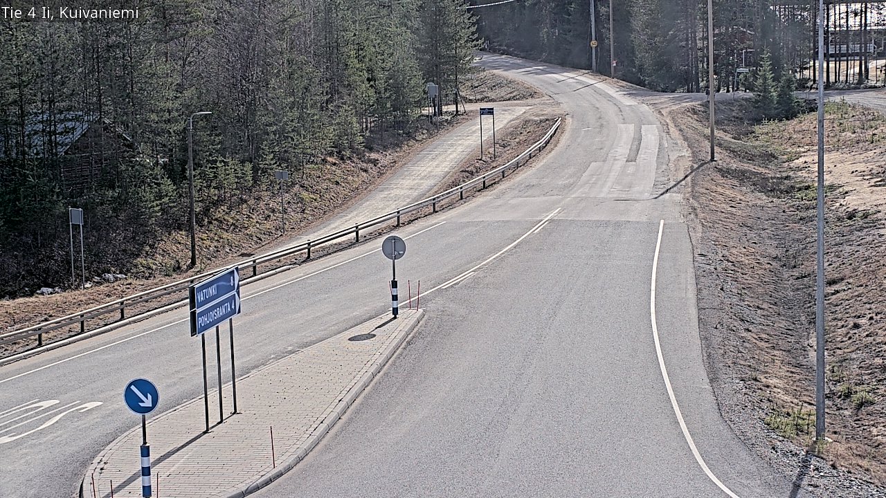 Weather Camera Image Road 4 Ii, Kuivaniemi, Ii, Pohjois-Pohjanmaa