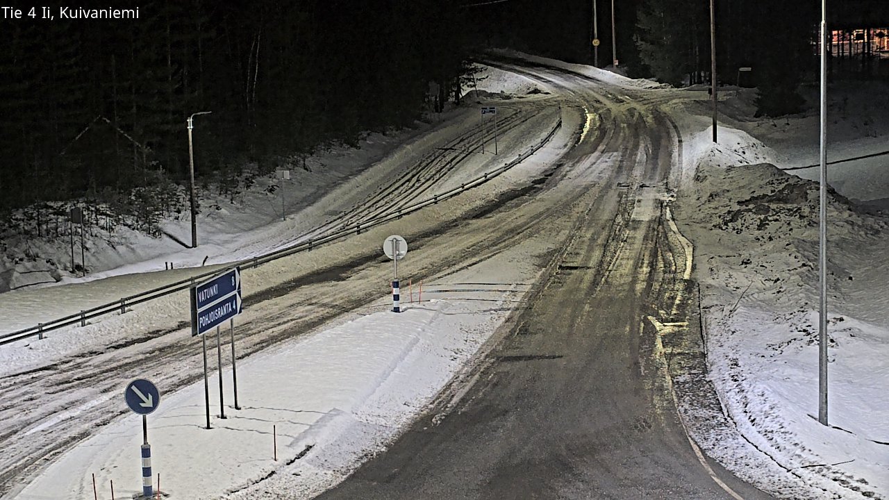 Kelikamerat Kuva Tie 4 Ii, Kuivaniemi, Ii, Pohjois-Pohjanmaa
