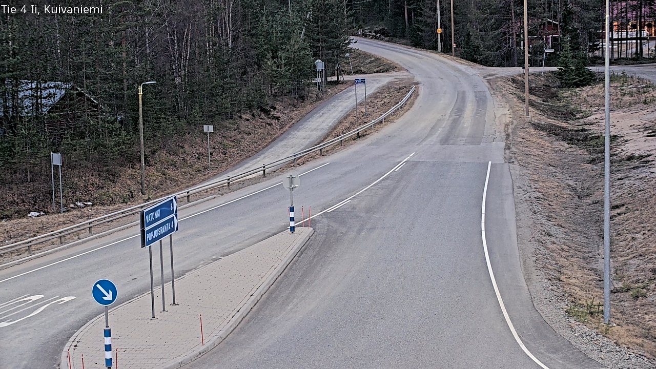 Kelikamerat Kuva Tie 4 Ii, Kuivaniemi, Ii, Pohjois-Pohjanmaa
