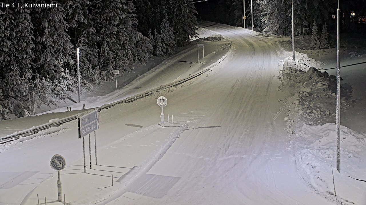Weather Camera Image Road 4 Ii, Kuivaniemi, Ii, Pohjois-Pohjanmaa