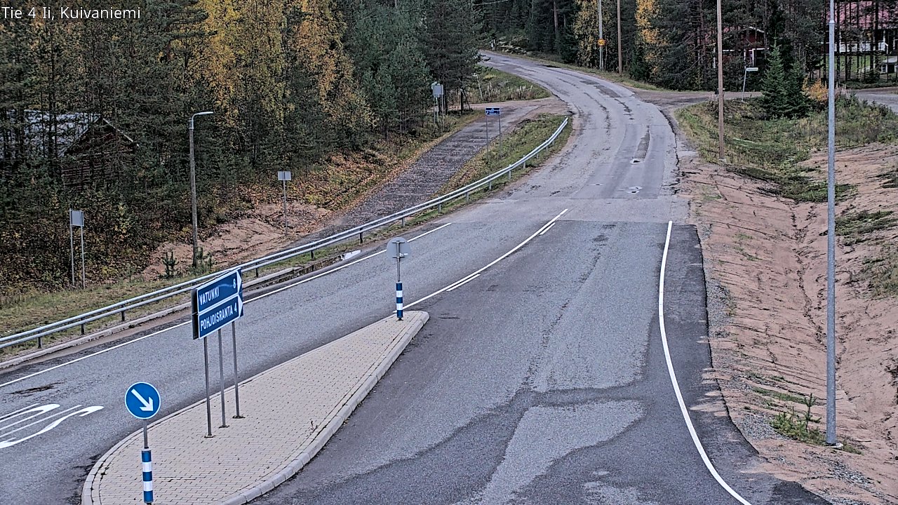 Weather Camera Image Road 4 Ii, Kuivaniemi, Ii, Pohjois-Pohjanmaa