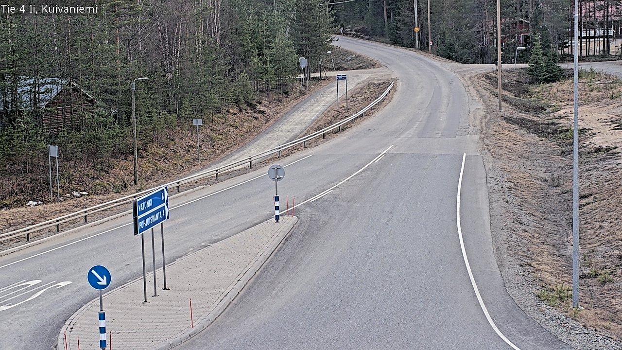 Weather Camera Image Road 4 Ii, Kuivaniemi, Ii, Pohjois-Pohjanmaa