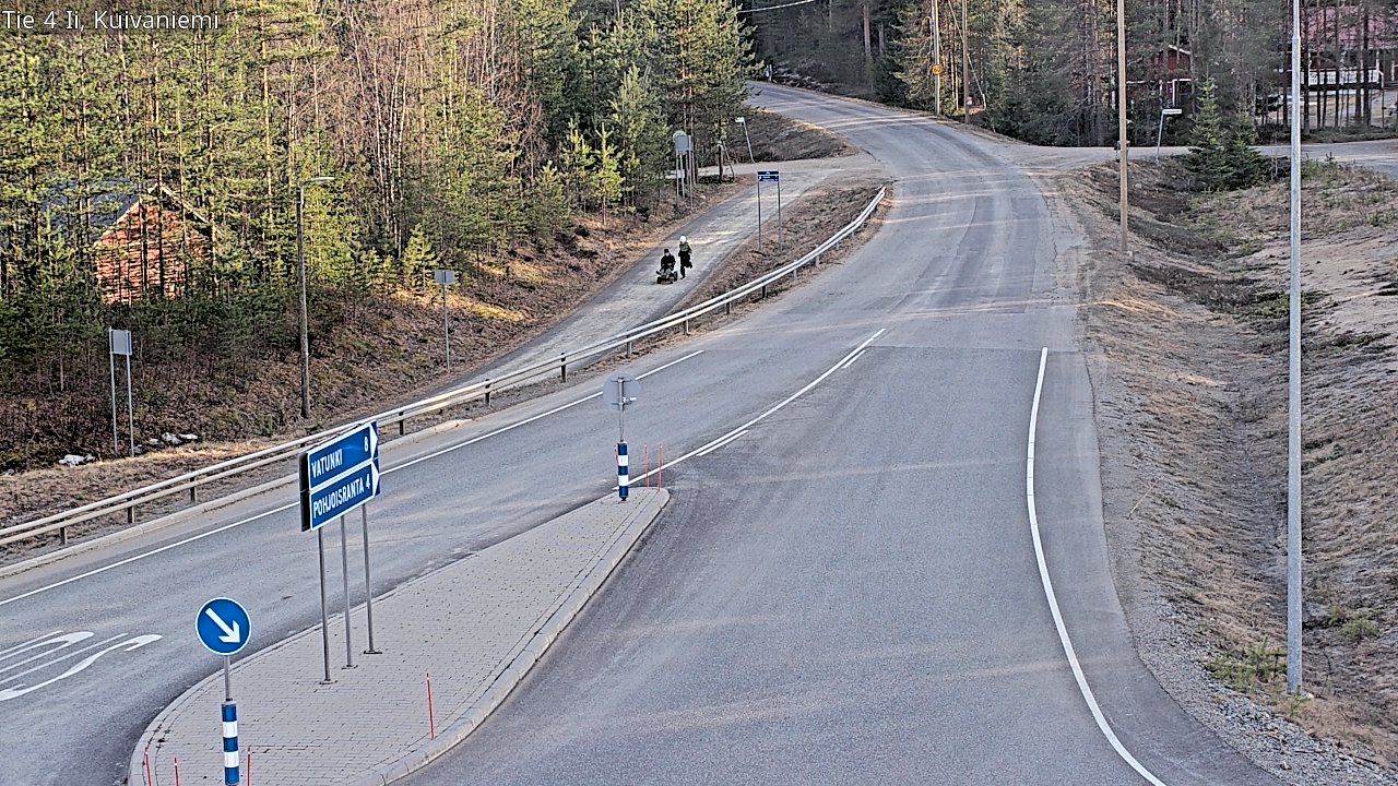 Weather Camera Image Road 4 Ii, Kuivaniemi, Ii, Pohjois-Pohjanmaa