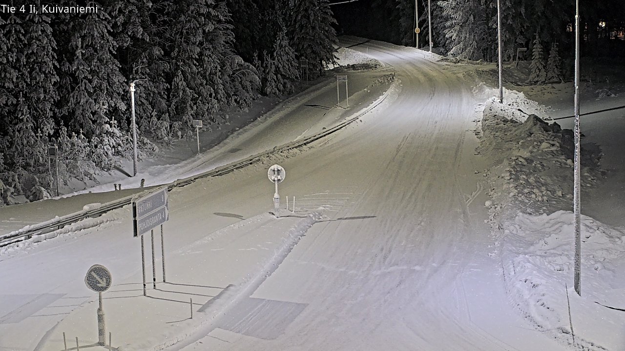Weather Camera Image Road 4 Ii, Kuivaniemi, Ii, Pohjois-Pohjanmaa
