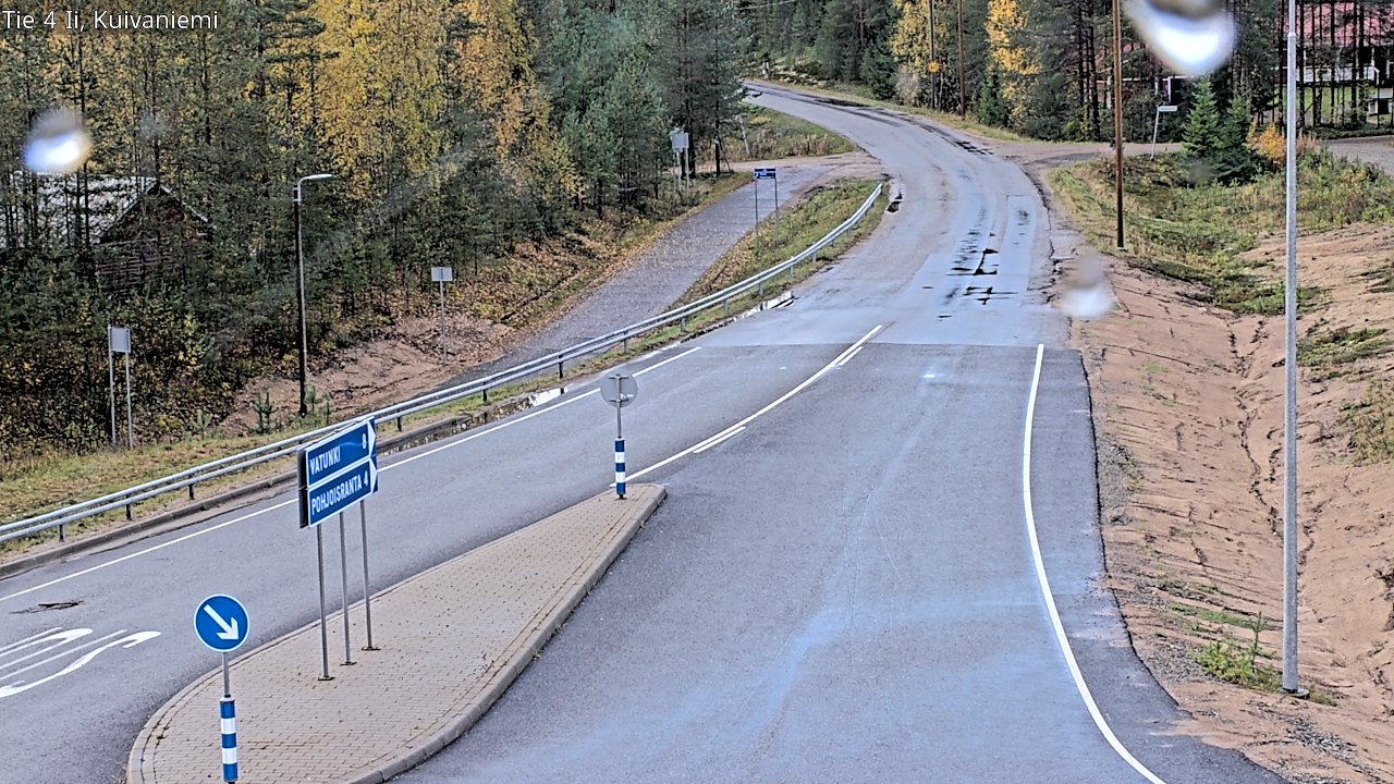 Weather Camera Image Road 4 Ii, Kuivaniemi, Ii, Pohjois-Pohjanmaa