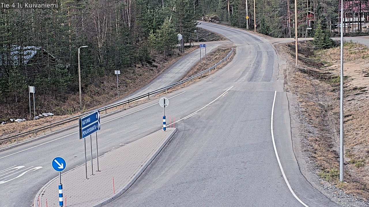 Weather Camera Image Road 4 Ii, Kuivaniemi, Ii, Pohjois-Pohjanmaa