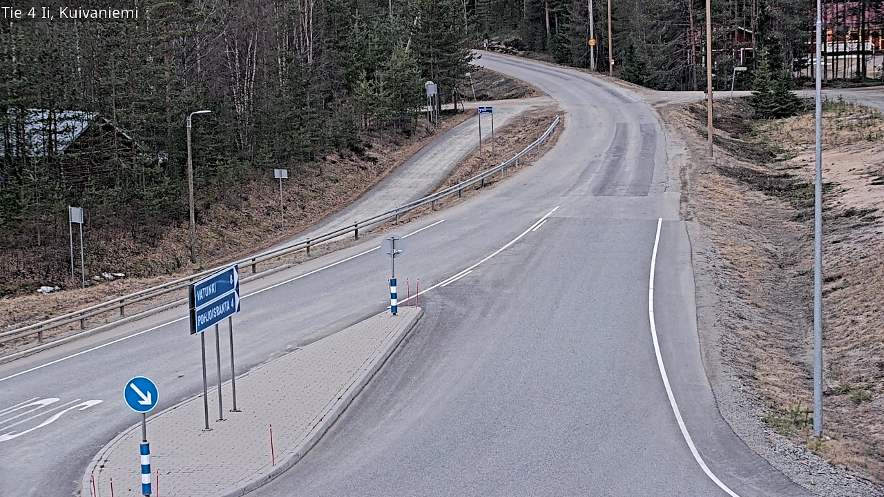 Kelikamerat Kuva Tie 4 Ii, Kuivaniemi, Ii, Pohjois-Pohjanmaa