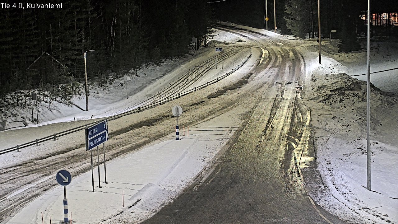 Kelikamerat Kuva Tie 4 Ii, Kuivaniemi, Ii, Pohjois-Pohjanmaa