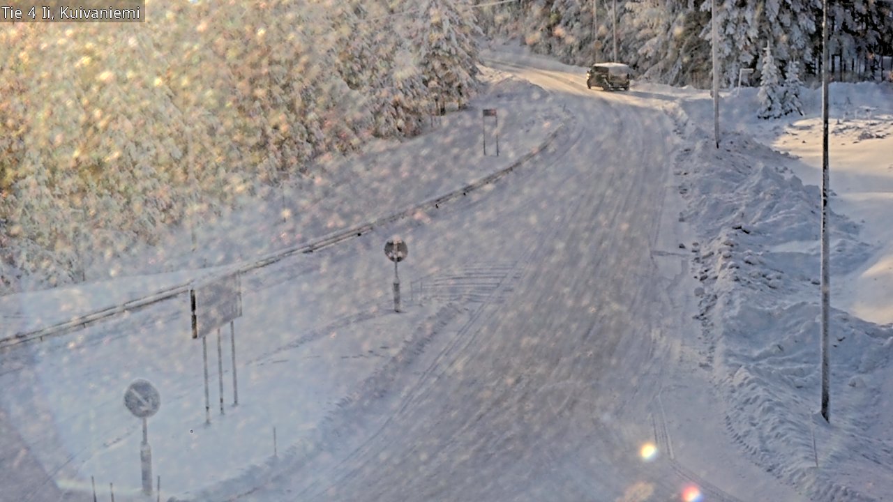Weather Camera Image Road 4 Ii, Kuivaniemi, Ii, Pohjois-Pohjanmaa