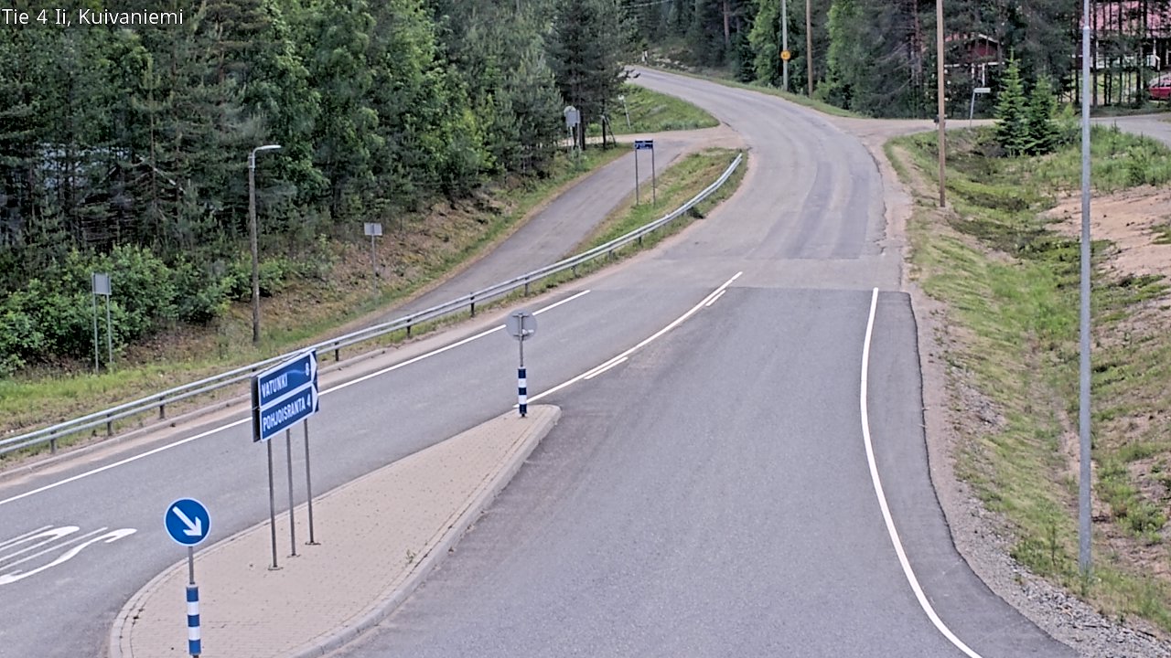 Kelikamerat Kuva Tie 4 Ii, Kuivaniemi, Ii, Pohjois-Pohjanmaa