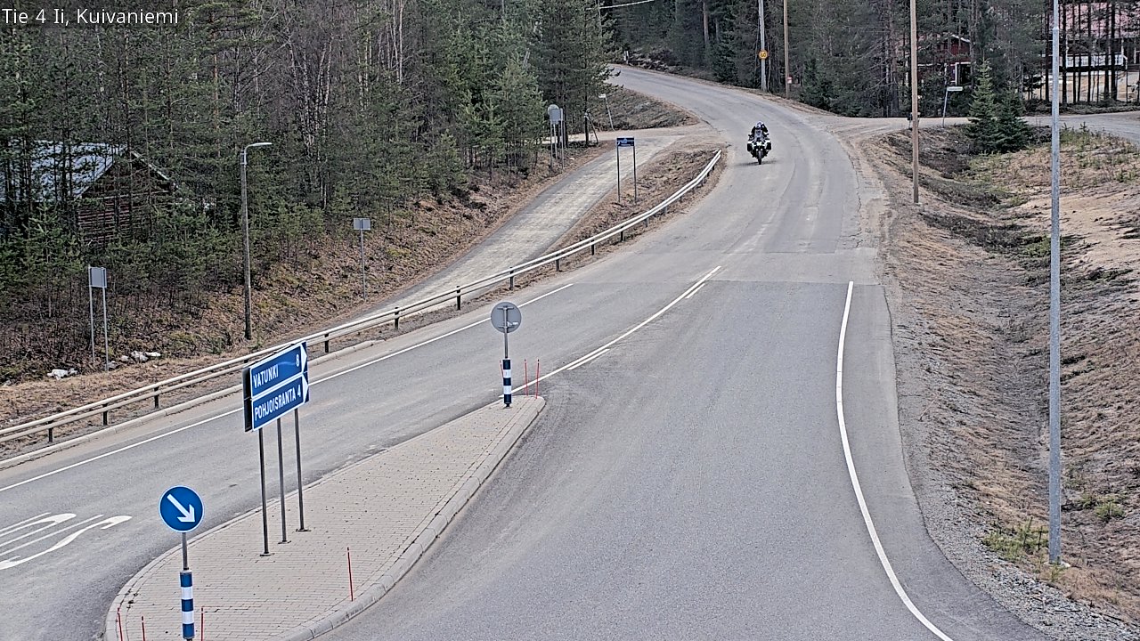 Weather Camera Image Road 4 Ii, Kuivaniemi, Ii, Pohjois-Pohjanmaa