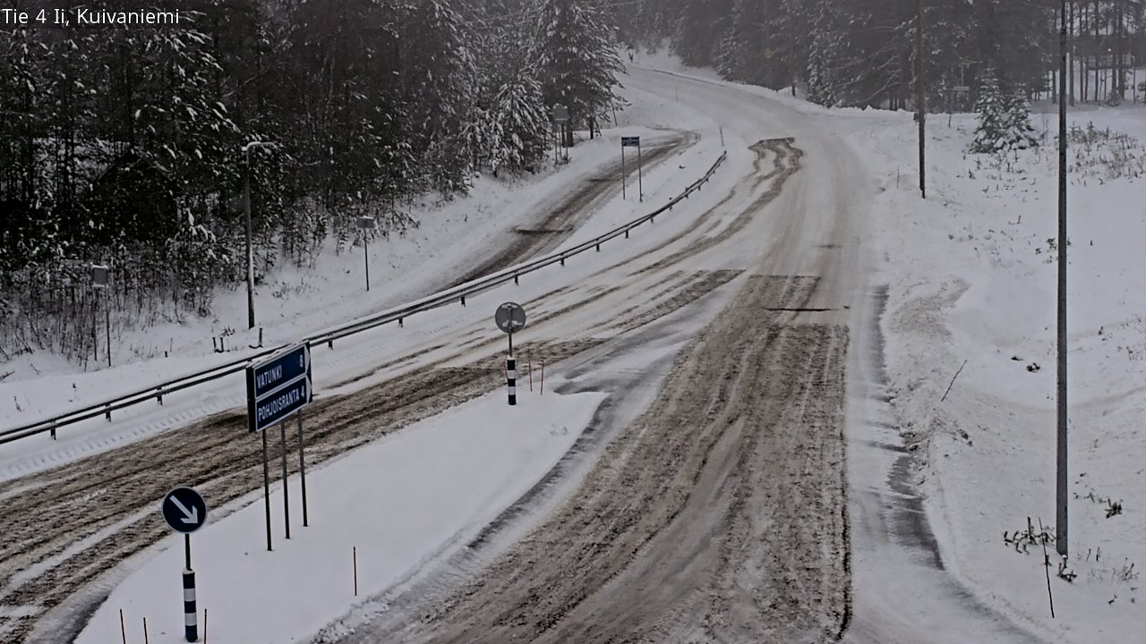 Weather Camera Image Road 4 Ii, Kuivaniemi, Ii, Pohjois-Pohjanmaa