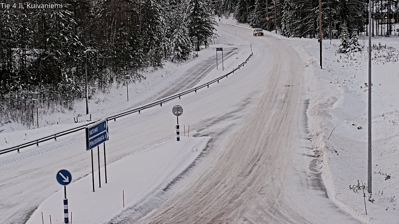 Weather Camera Image Road 4 Ii, Kuivaniemi, Ii, Pohjois-Pohjanmaa