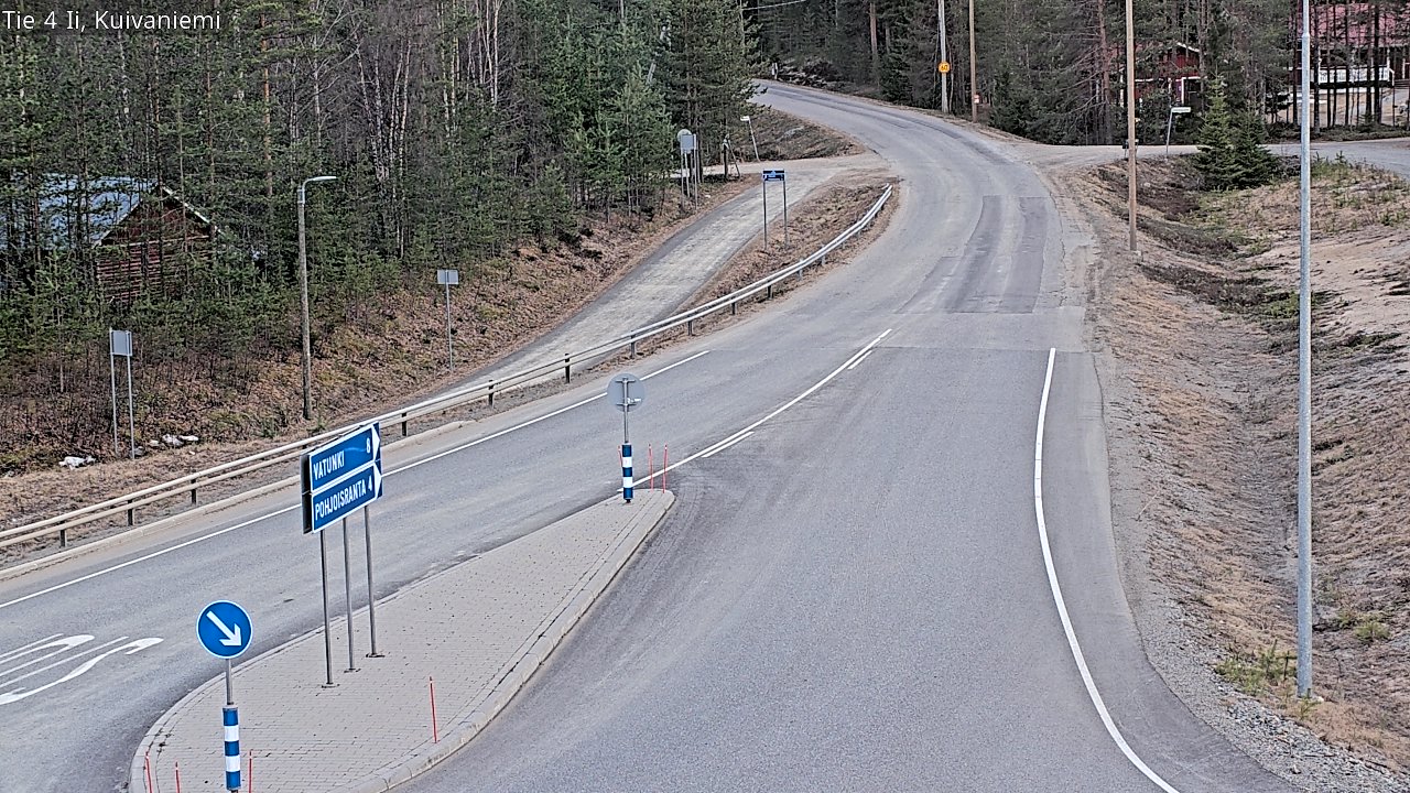 Weather Camera Image Road 4 Ii, Kuivaniemi, Ii, Pohjois-Pohjanmaa