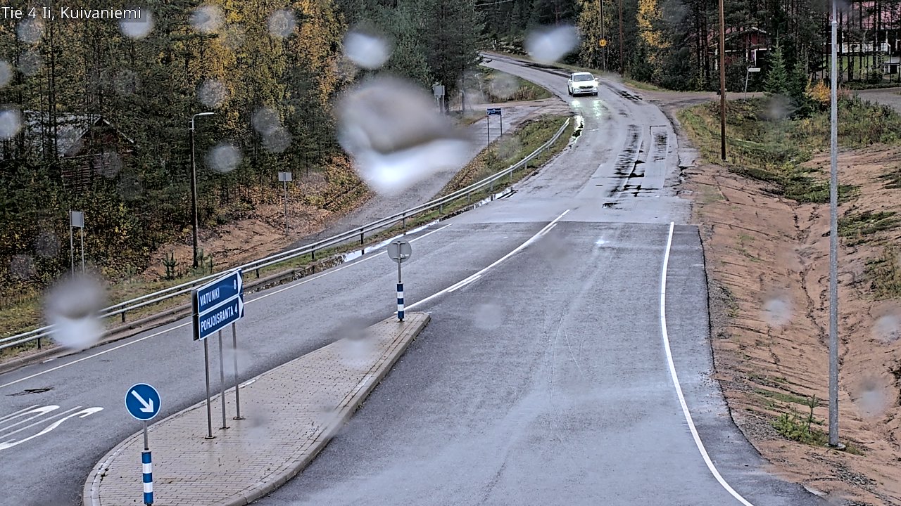 Weather Camera Image Road 4 Ii, Kuivaniemi, Ii, Pohjois-Pohjanmaa