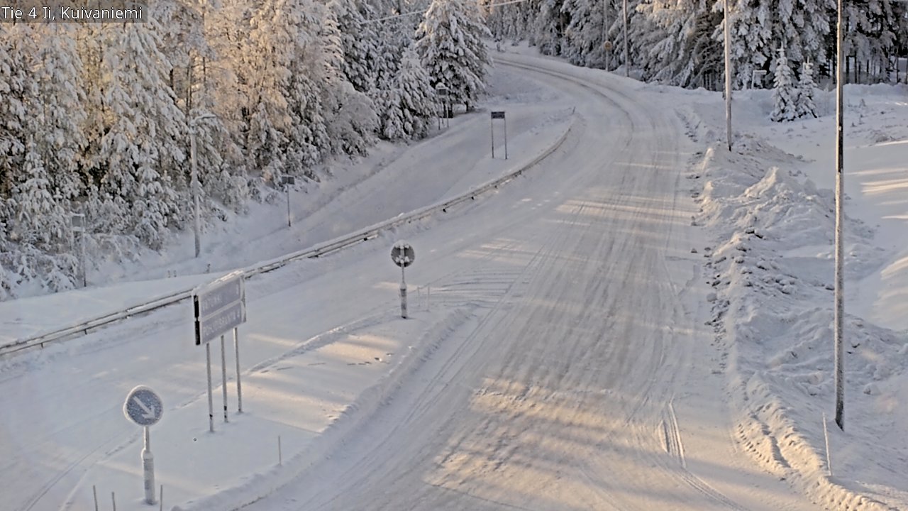 Weather Camera Image Road 4 Ii, Kuivaniemi, Ii, Pohjois-Pohjanmaa