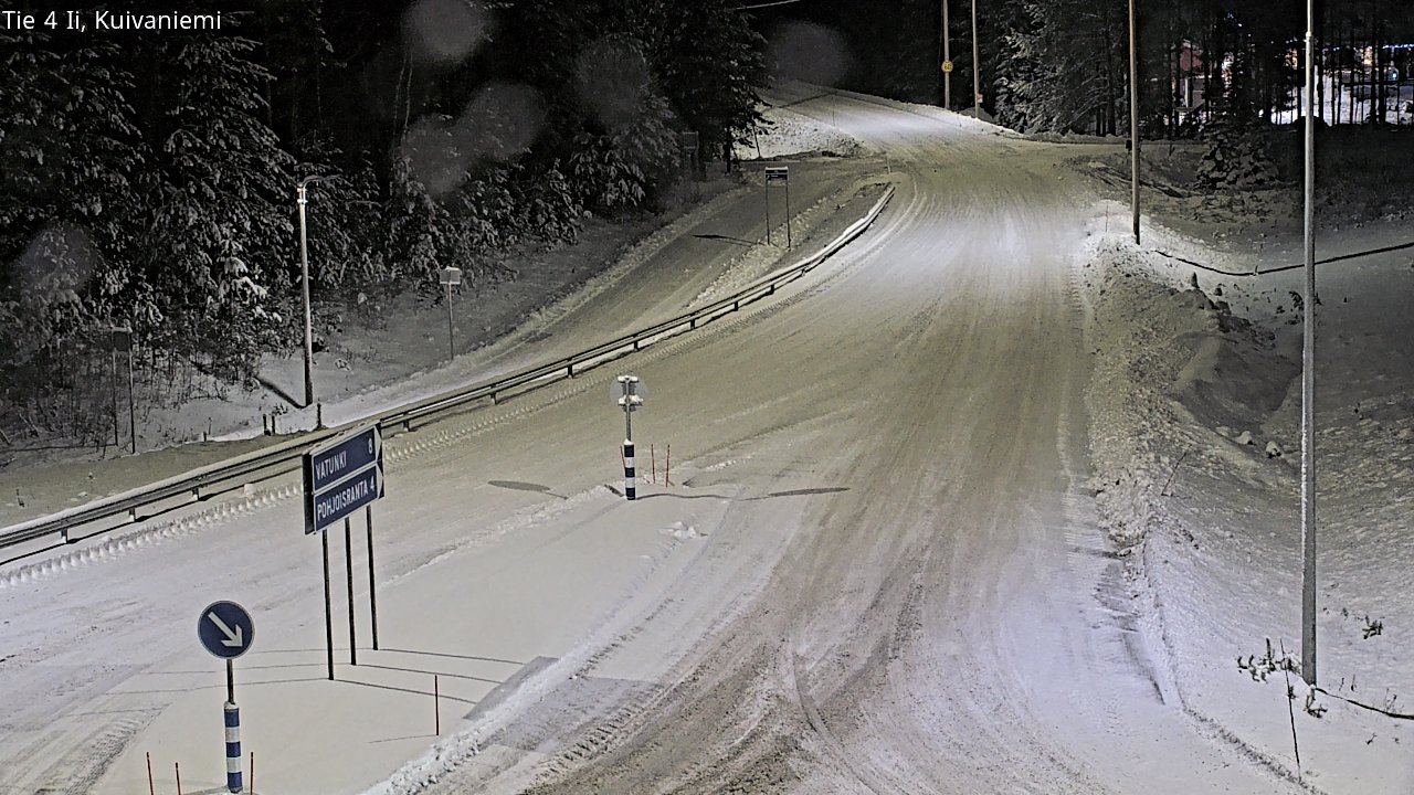 Kelikamerat Kuva Tie 4 Ii, Kuivaniemi, Ii, Pohjois-Pohjanmaa