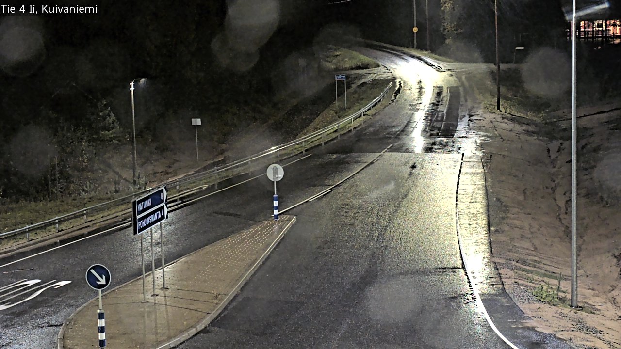 Weather Camera Image Road 4 Ii, Kuivaniemi, Ii, Pohjois-Pohjanmaa