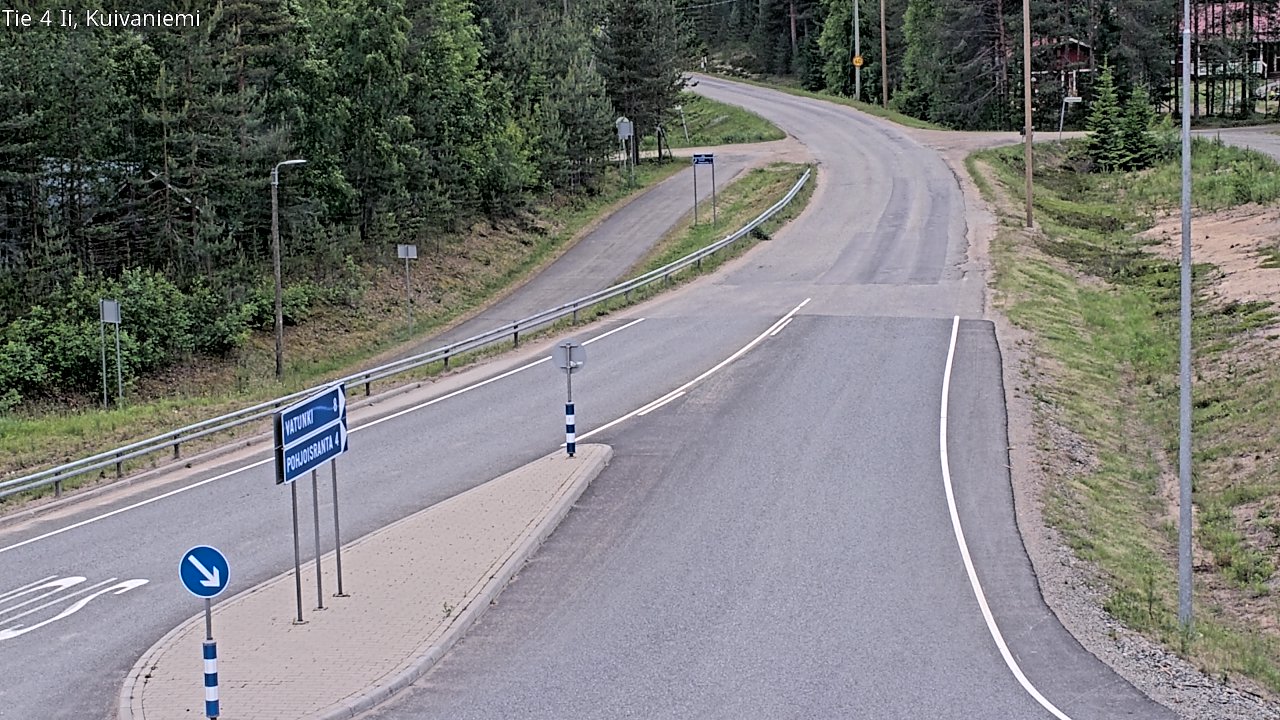 Kelikamerat Kuva Tie 4 Ii, Kuivaniemi, Ii, Pohjois-Pohjanmaa