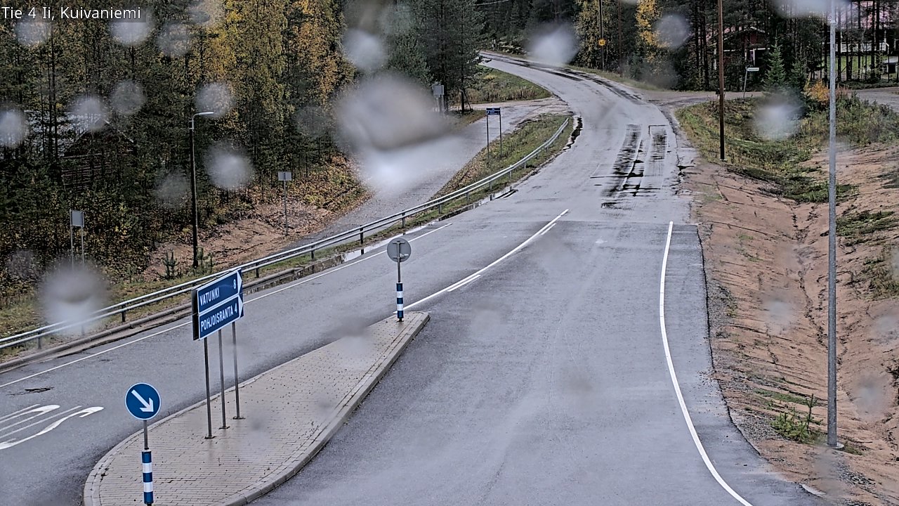 Weather Camera Image Road 4 Ii, Kuivaniemi, Ii, Pohjois-Pohjanmaa