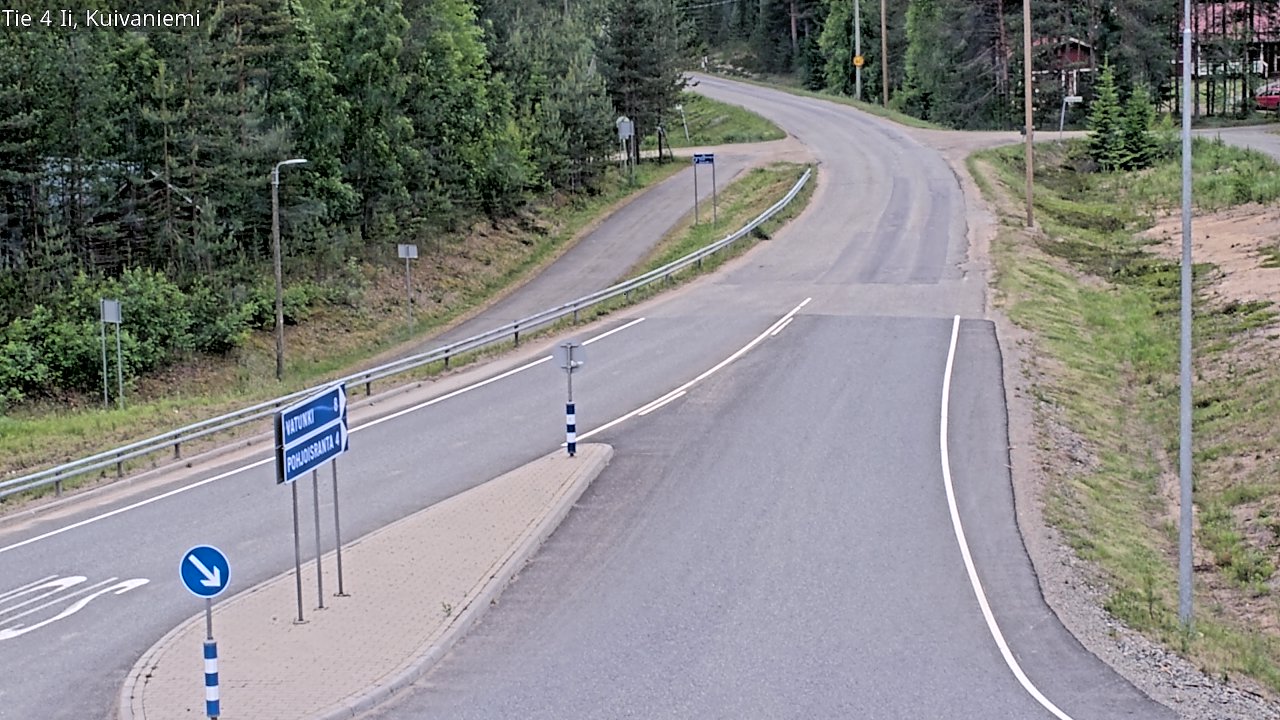 Kelikamerat Kuva Tie 4 Ii, Kuivaniemi, Ii, Pohjois-Pohjanmaa