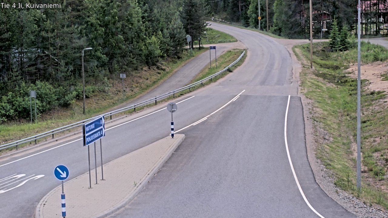 Kelikamerat Kuva Tie 4 Ii, Kuivaniemi, Ii, Pohjois-Pohjanmaa