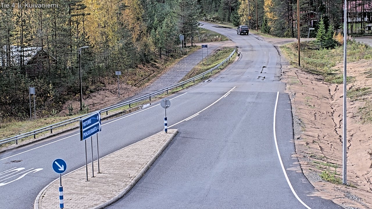 Kelikamerat Kuva Tie 4 Ii, Kuivaniemi, Ii, Pohjois-Pohjanmaa