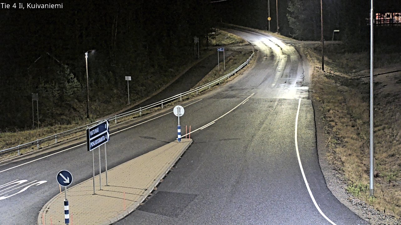 Kelikamerat Kuva Tie 4 Ii, Kuivaniemi, Ii, Pohjois-Pohjanmaa