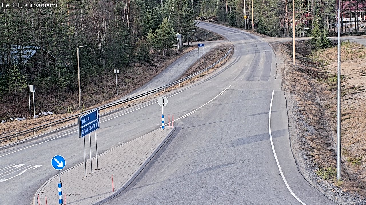 Weather Camera Image Road 4 Ii, Kuivaniemi, Ii, Pohjois-Pohjanmaa