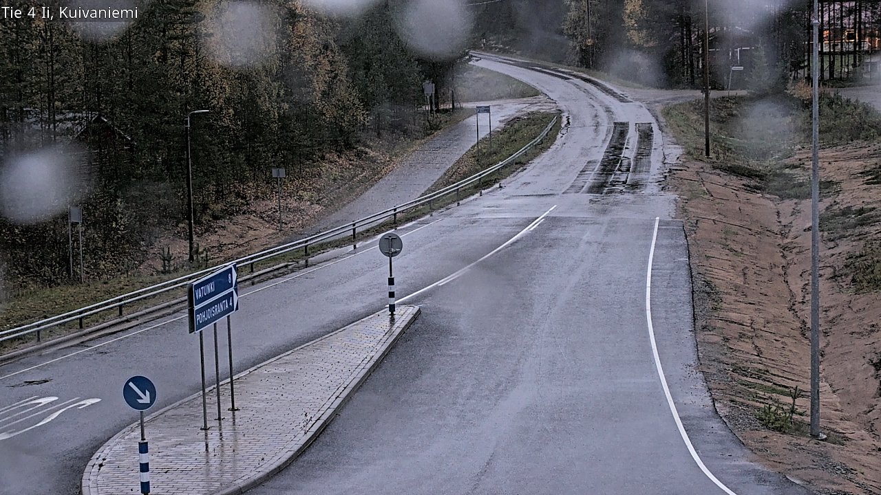 Weather Camera Image Road 4 Ii, Kuivaniemi, Ii, Pohjois-Pohjanmaa