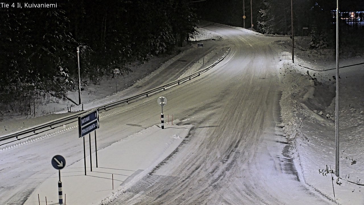 Kelikamerat Kuva Tie 4 Ii, Kuivaniemi, Ii, Pohjois-Pohjanmaa