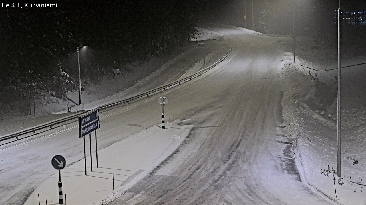 Kelikamerat Kuva Tie 4 Ii, Kuivaniemi, Ii, Pohjois-Pohjanmaa