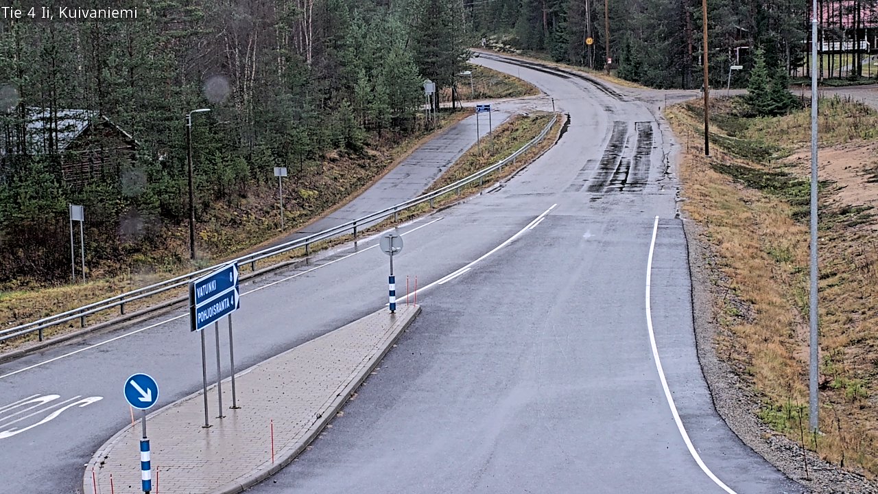 Kelikamerat Kuva Tie 4 Ii, Kuivaniemi, Ii, Pohjois-Pohjanmaa
