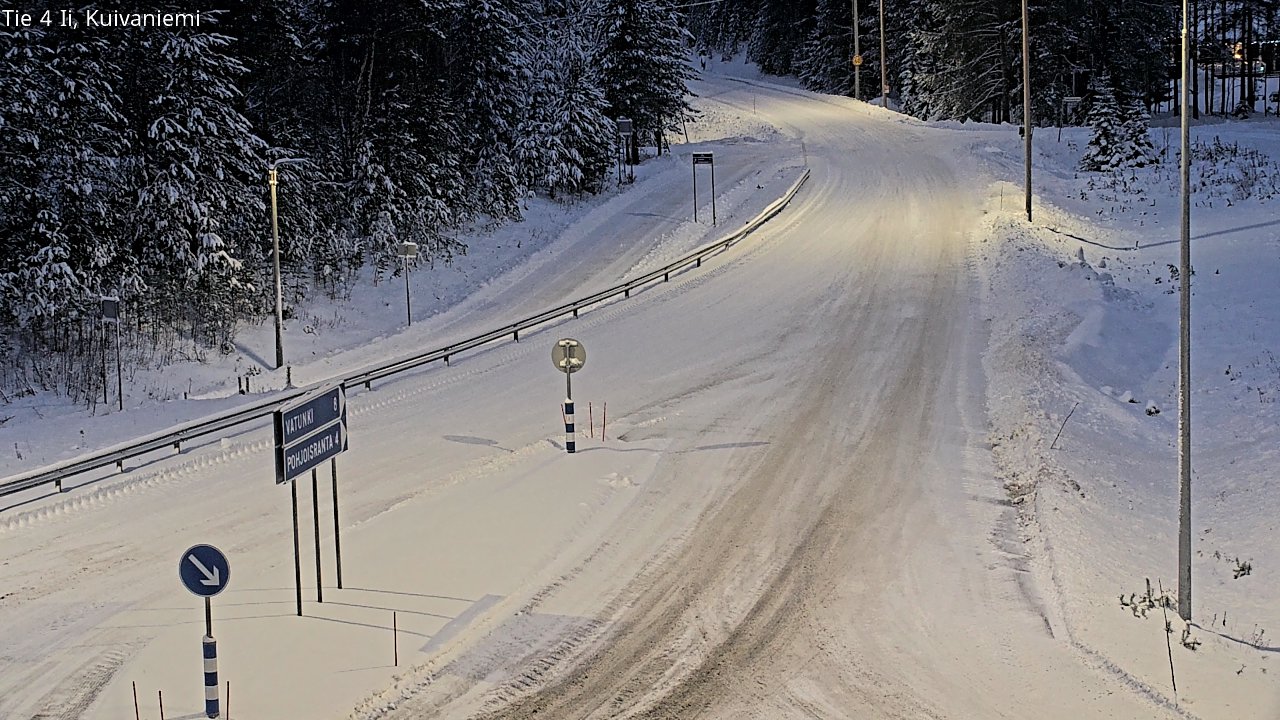 Kelikamerat Kuva Tie 4 Ii, Kuivaniemi, Ii, Pohjois-Pohjanmaa