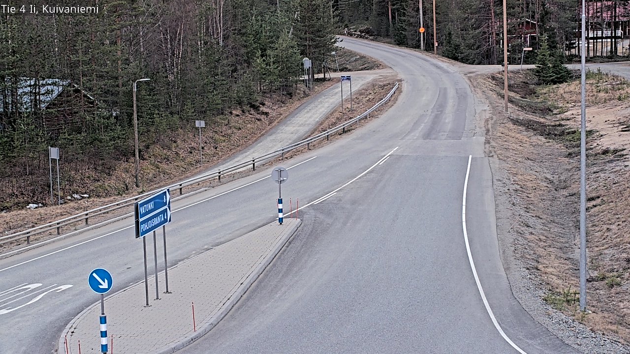 Kelikamerat Kuva Tie 4 Ii, Kuivaniemi, Ii, Pohjois-Pohjanmaa